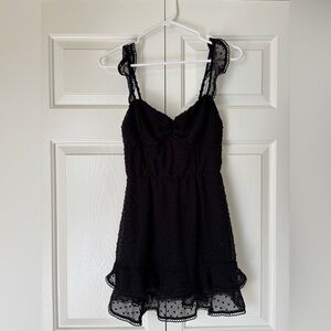 Lucy in the Sky Black Mini Dress
